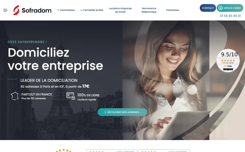 Sofradom Boulogne : Photo de l'espace de coworking situé 1 Place Paul Verlaine à Boulogne Billancourt (92000) Sofradom Boulogne : Photo de l'espace de coworking situé 1 Place Paul Verlaine à Boulogne Billancourt (92000)