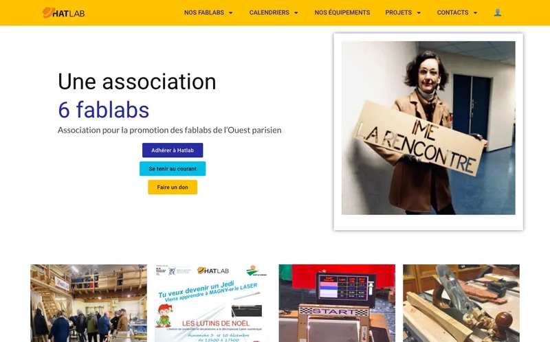 Sqylab : Photo du fablab situé Ecole Camus Allée Albert Camus à Trappes (78190)