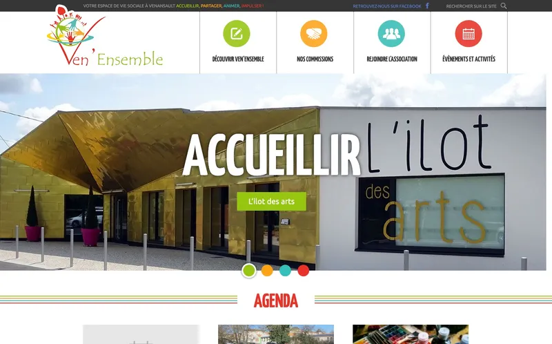 Ven'Ensemble : Photo de l'espace de coworking situé 1 Place De La Billardière à Venansault (85190)