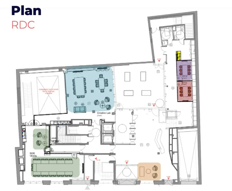DESKEO PARIS PROVENCE: espace de coworking à Paris 9: Photo des locaux, adresse, horaires et tarifs pour réserver un espace de travail DESKEO PARIS PROVENCE: espace de coworking à Paris 9: Photo des locaux, adresse, horaires et tarifs pour réserver un espace de travail