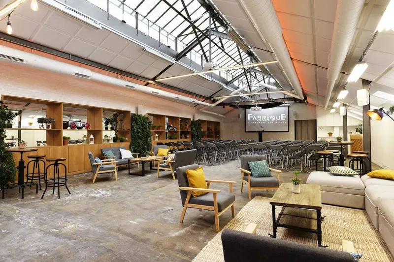 LA FABRIQUE EVENEMENTIELLE: lieu événementiel à Paris 10: Photo des locaux, adresse, horaires et tarifs pour réserver un espace de travail LA FABRIQUE EVENEMENTIELLE: lieu événementiel à Paris 10: Photo des locaux, adresse, horaires et tarifs pour réserver un espace de travail