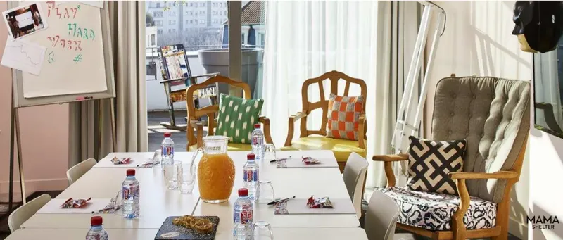 MAMA SHELTER LYON: espace de coworking à Lyon 7: Photo des locaux, adresse, horaires et tarifs pour réserver un espace de travail